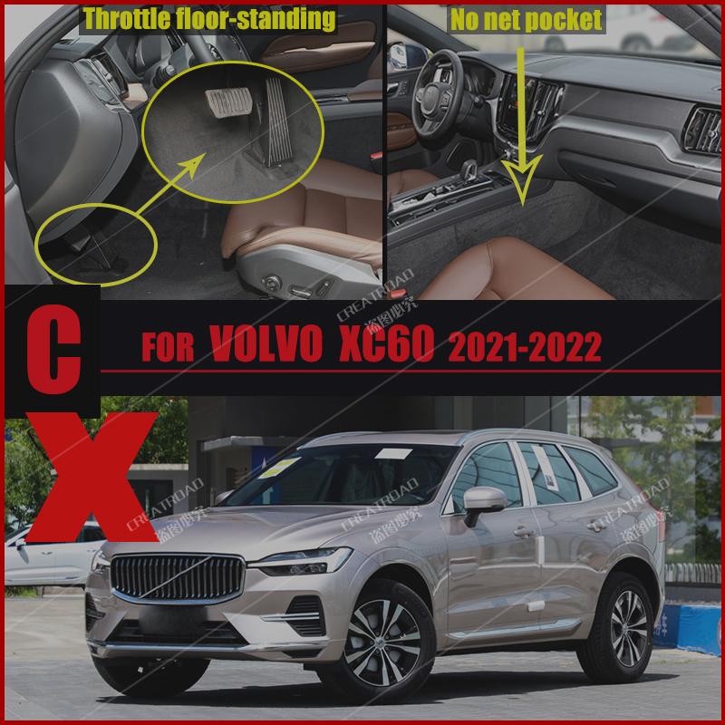 Car Floor Mats For Volvo XC60 2018 Auto Foot Pads Automobile Carpet Cover Interior Accessories