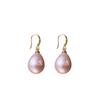 Waterdrop Pearl Pendant Earrings - Simple, Elegant, High-end, Ear Hook, Versatile Accessory for All Occasions