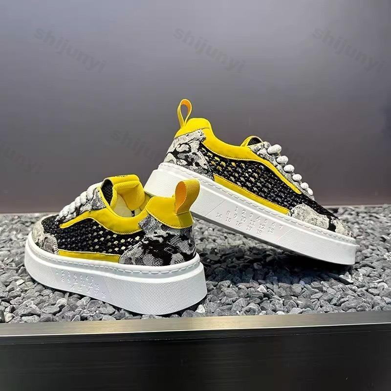 Men's Casual Sports Shoes 2025 Autumn Comfortable Non Slip Outdoor Sports Shoes Quality Soft Sole Fashion Skateboard Shoes