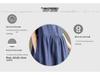 2024 Summer Japanese Style Cotton-Linen Polo Collar Midi Dress for Women