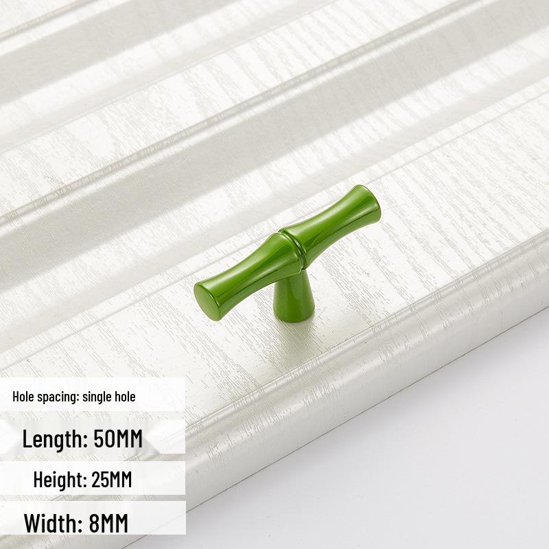 

Креативная бамбуковая ручка из цинкового сплава для мебели - Изысканные антикварные аксессуары для ручек