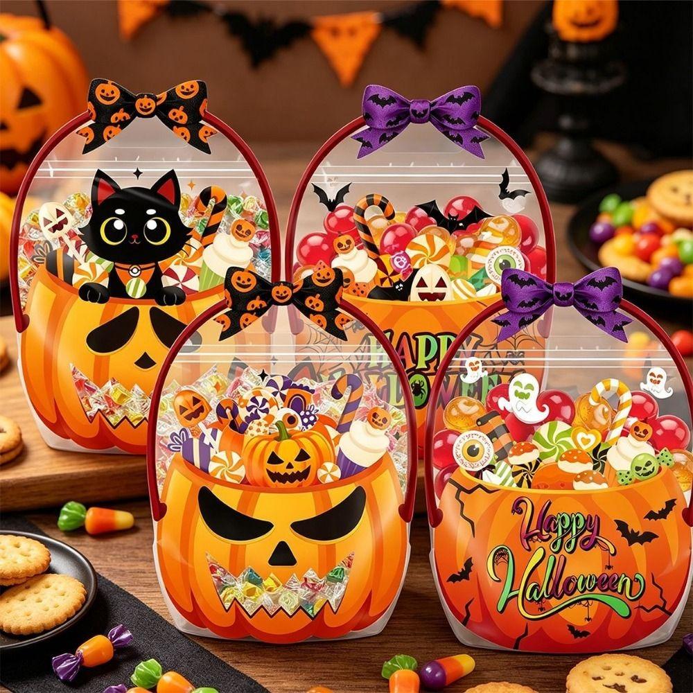 20PCS Multicolor Self Sealing Bags Cartoon Pattern Packaging Bags Storage Pouches Party Supplies