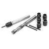 9Pcs Spot Weld Cutter Hole Opener Set Drill Bit High Speed Steel Hex Shank Welding Drilling Tool