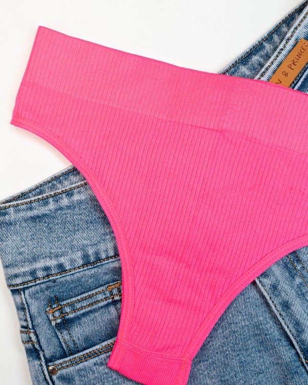 Textured Hipster Panties ISSA Plus