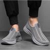 Męskie Sneakersy Klasyczne Buty Casual Oddychające Siateczkowe Buty do Biegania Bez Sznurowadeł Lekkie Buty Męskie