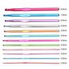Colorful Knitting Crochet Aluminum Knitting Needle Crochet Needles Crochet Hook Set Sweater Stitch Tool Sewing Accessories
