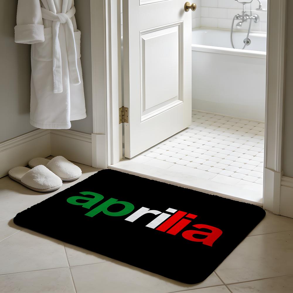 Aprilia Fußmatte Weiche Flanell-Matte Saugfähige Matte Rutschfeste Teppich für Zuhause Schlafzimmer Badezimmer