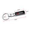 1Pcs 3D Metal Epoxy Logo Trinket Keychain Accessories Cover for Mitsubishi Pajero Sport ASX Lancer L200 Attrage Xpander Eclipse