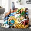 1pc Triforce Symbol flannel Blanket for Super Soft Cute Comfort Blanket for Travel Bedding Couch Sofa Blanket Y82556