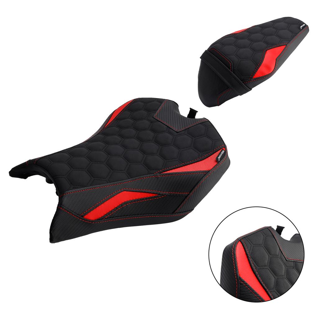Front&Rear Raider Passenger Cushion Kit Red2 For Kawasaki Z900 Zr900-F 2025-