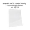 A6 Diamond Painting Release Paper Non-stick 5D DIY Painting Cover 10/20/50pcs