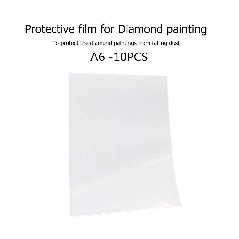 A6 Diamond Painting Release Paper Non-stick 5D DIY Painting Cover 10/20/50pcs