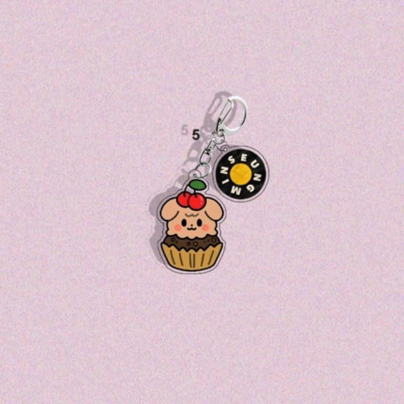 SKZOO Cute Cartoon Acrylic Double-sided Keychain Magic Academy Keychain Accessories Couple Souvenirs Anime SKZ Peripherals 5.5cm