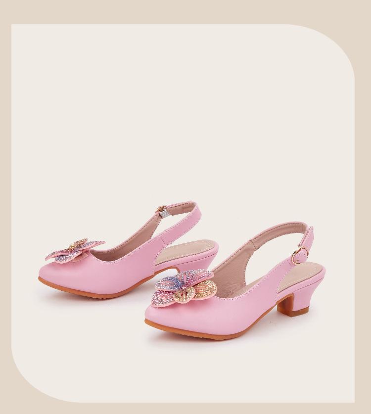 Girls' Fashion High Heels: 2025 Winter Versatile Birkenstock Sandals & Single Shoes