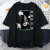 Summer Men's T-Shirt Jujutsu Kaisen Graphic Printing Fashion Harajuku 2024 Cause and Effect Women's Y2K Tops Clothes T-Shirt