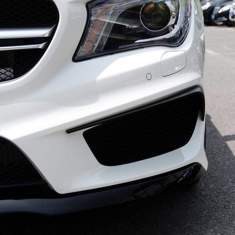Spoiler Paraurti Anteriore Splitter Trim per Mercedes W117 C117 Classe CLA CLA45 CLA200 CLA220 CLA250 CLA260 AMG 2013-2015