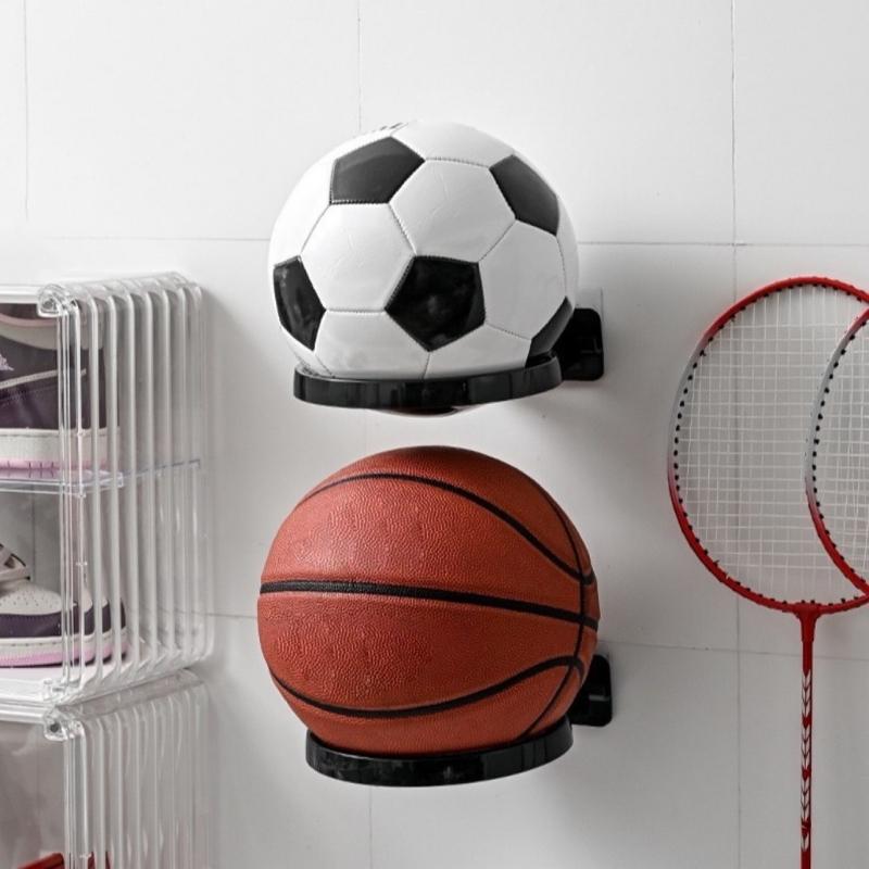 Organizzatori Multifunzione da Parete per Display di Pallacanestro Calcio Materiali Plastici Adatti a Vari Arredi Occasioni