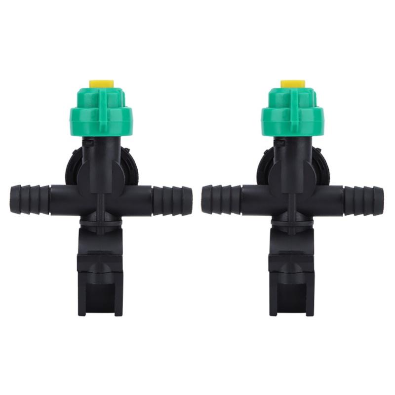 2Pcs External Thread Agricultural Sprayer Fan Shaped Spraying Nozzle For Agriculture