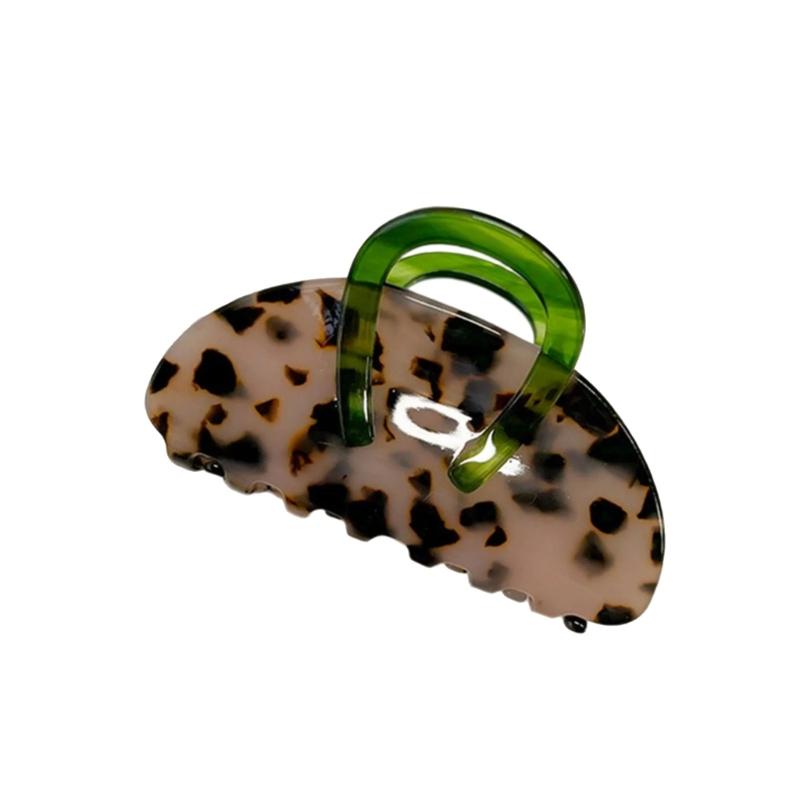 

Trendy Acetate Hair Clip Strong Clasp For Long Hair Smooth Clip Lightweight Everyday Use