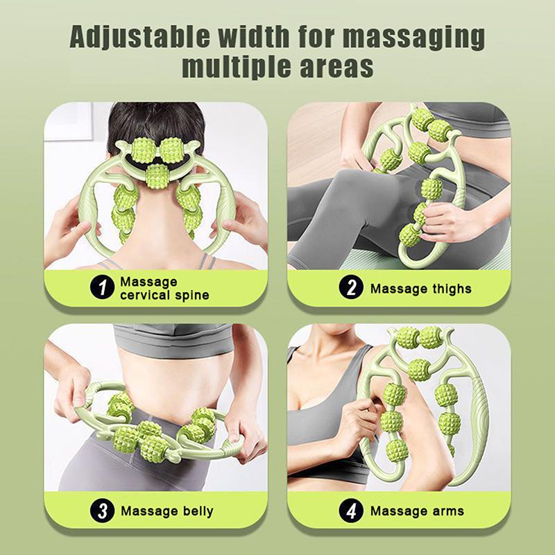 Leg Shaping Massage Roller Of Circular Leg Slimming Leg Massager Muscle Stretching Equipment Fascia Stick Yoga Fitness Column