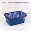 Yude Portable Plastic Fruit Picking Baskets with Lids