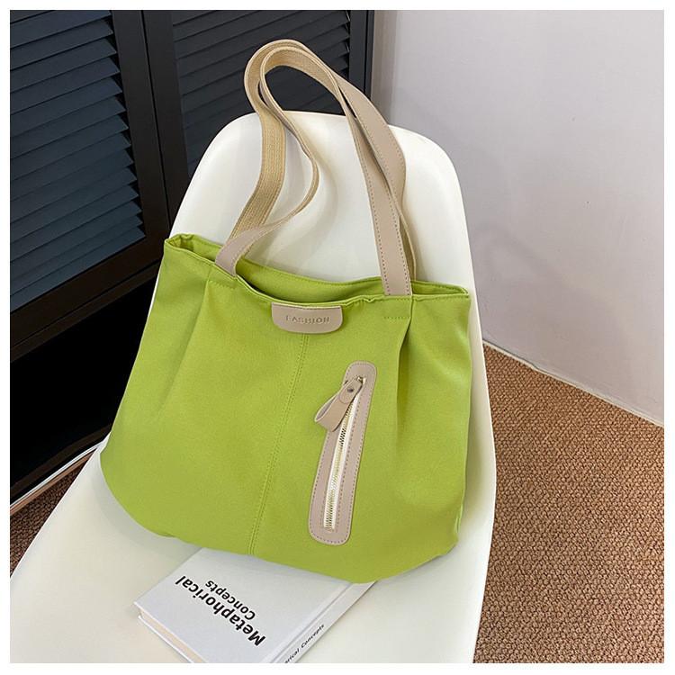 Large Capacity Casual Canvas Tote Bag For Women Stylish And Trendy Everyday Use