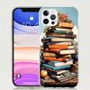 Read Books illustration Reading Phone Case for Apple iPhone 17 Air 16 15 Plus 14 + 13 Mini 12 11 Pro Max 7 8 SE 16Max Soft Shell