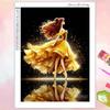 Bellissima Collezione Principessa Elfa del Balletto Pittura Diamante 5D Piena di Diamanti Pittura Diamante Applicata a Mano Kit Pittura Decorativa Animata