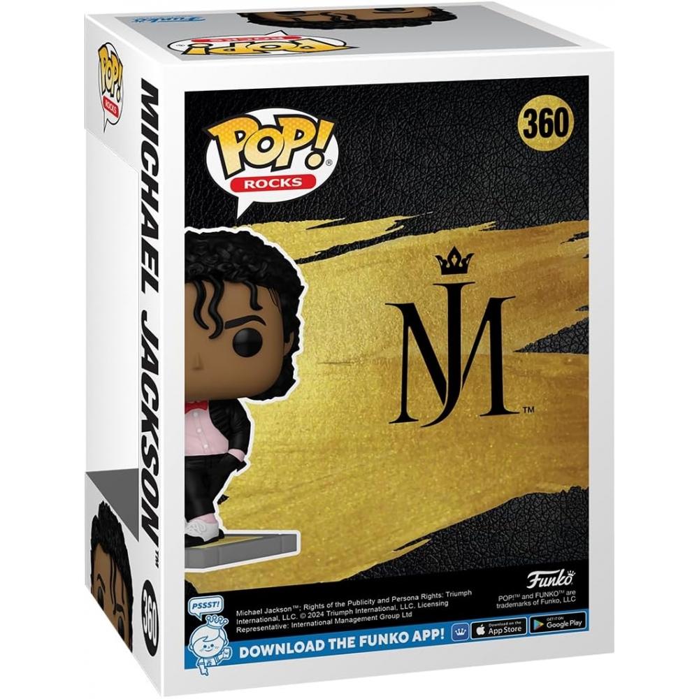 Funko Pop  Rocks Michael Jackson Billie Jean Figure
