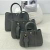 New garden bag leather tote bag cowhide handbag large capacity fashion women's bag trendy garden bag leather