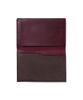 [ISIT] Men's Leather Business Card Holder (Lamb) No. 934611 (Chocolate)