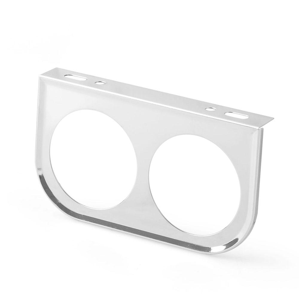 Universal Instrument panel decorative frame 52mm Dual Gauge Under Dash Mounting Bracket Pod