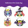 Non-woven Fabric DIY Halloween Candy Bag Trick Or Treat Pumpkin Handbag  Halloween Gift