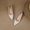 Summer new pointed head shallow mouth inner height increase ladyshoes women's gentle single shoes small size 33 commuter dating soft