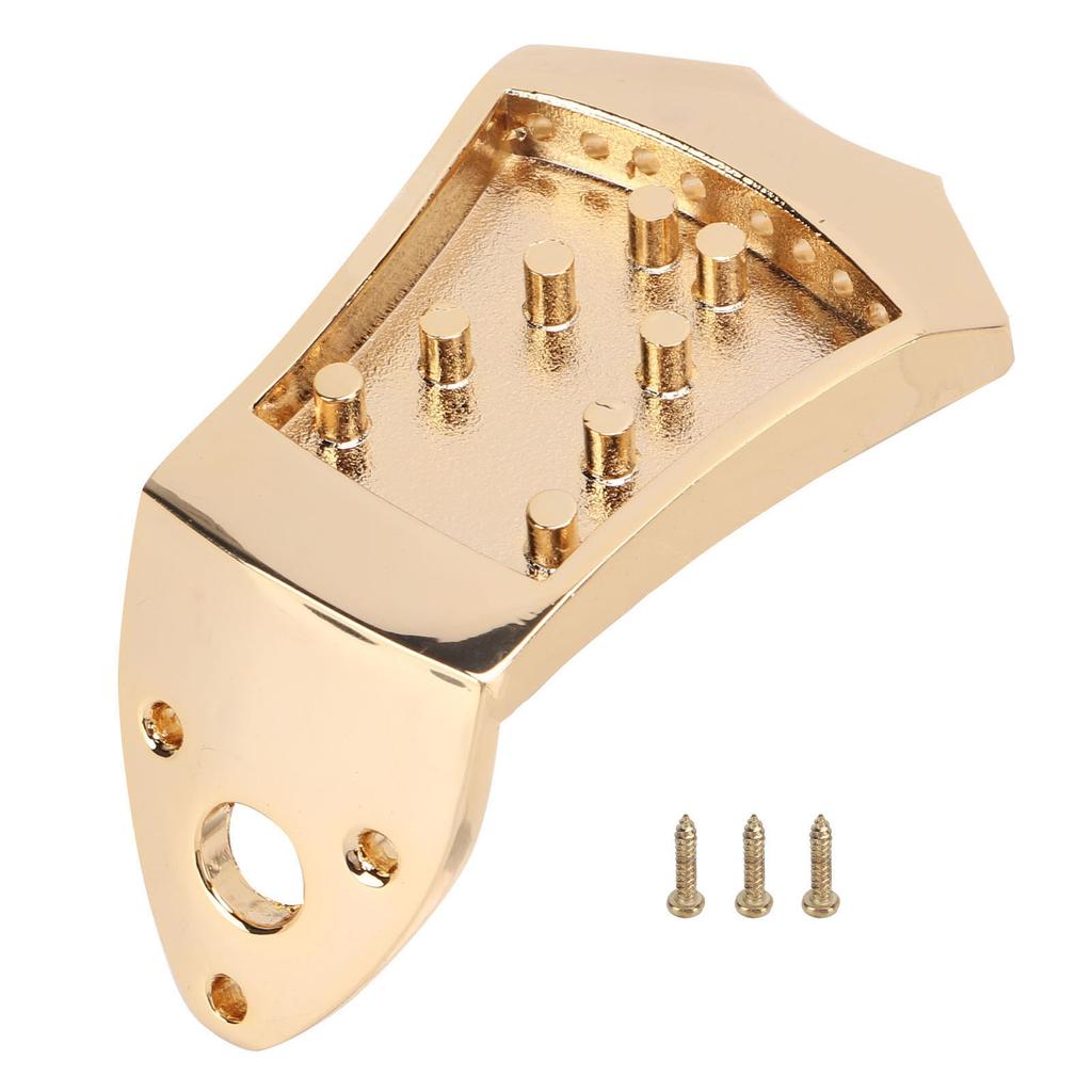 Mandolin Tailpiece Metal Bridge Replacement Part Musical Instruments Accessories