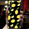 Mediterranean Lemon Soft Phone Case For Huawei P30 Lite P50 Pro P20 P40 Lite E P Smart Z 2021 Y6 Y7 Y9 2019 Y6p Y9s Y7a Cover