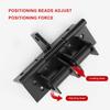 2Pcs Automatic Door Hinge Automatic Closing Hinge Wood Door Closers 90 Degree Positioning Hinge Buffer Rebound Device