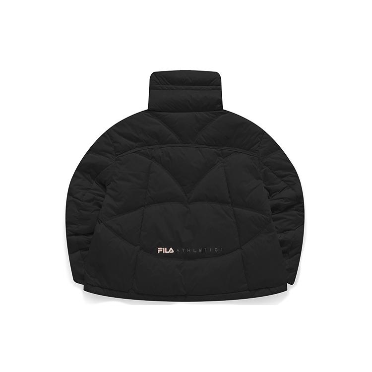 New FILA Athletics Down Jackets Women's Pitch Black A11W141917F-BK