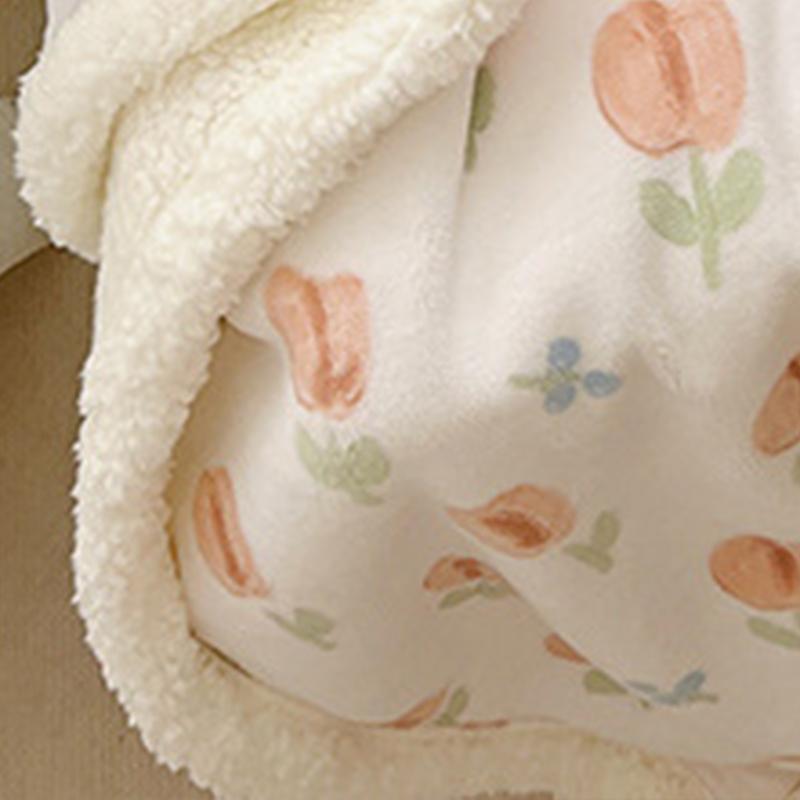 Kinderdecke Niedlicher Cartoon Weich Bequem Kinderdecke für Zuhause Büro Schule Reisen