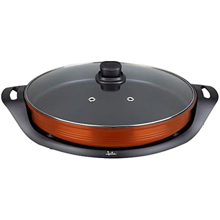 Poêle électrique - Jata - JEPE1639 - 38 cm - Antiadhésif - 2000 W - Thermostat amovible