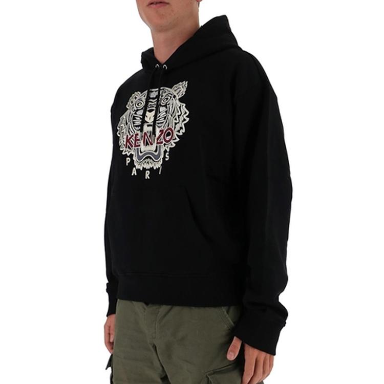 KENZO Classic Tiger Head Sweatshirt Men's Black FA65SW3114XV-99