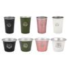Stainless Steel Camping Mugs For Coffee Teas Outdoor Use Rustproof Compacts Easyly Carry Cup