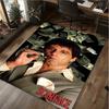 Scarface Rug - Home carpet Office Decorative Carpet For Living Room Bedroom Door Mat Floor Rug Computer Chair Area Rug