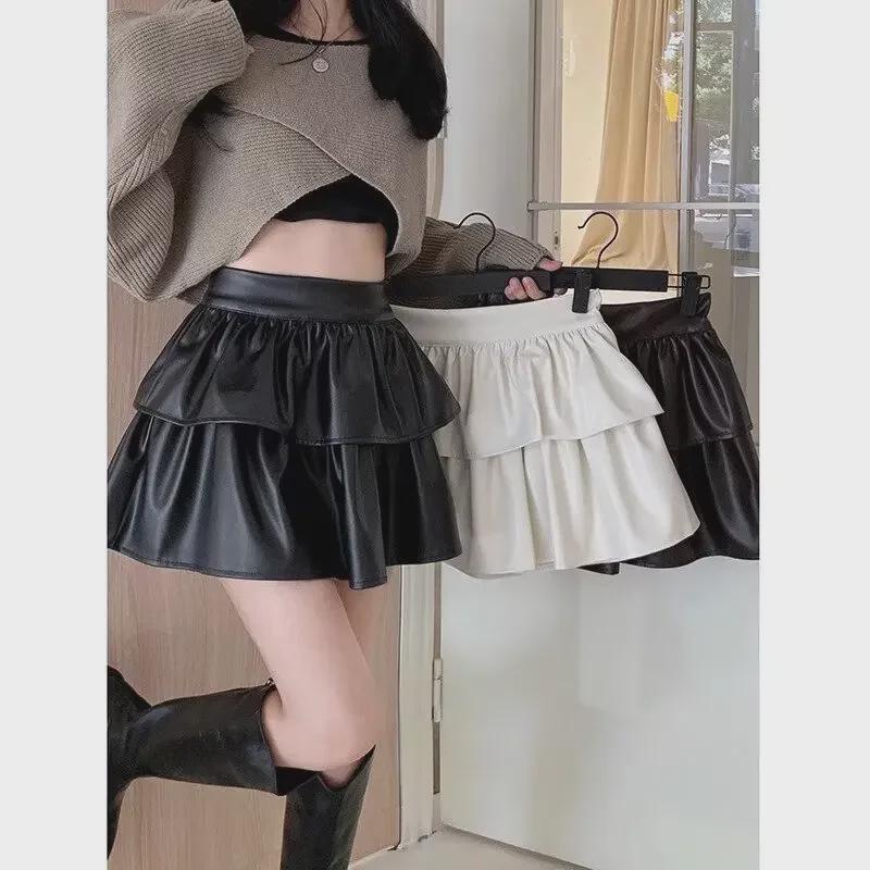 Elegante Vestido Negro Corto de Un Hombro con Manga Abullonada - Tendencia Otoño/Invierno 2024