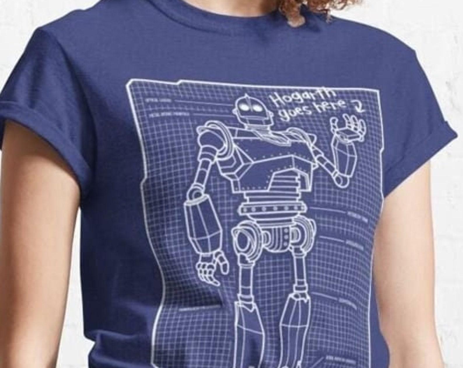 Unisex The Iron Giant Movie T-Shirt, Animated Film Shirt S