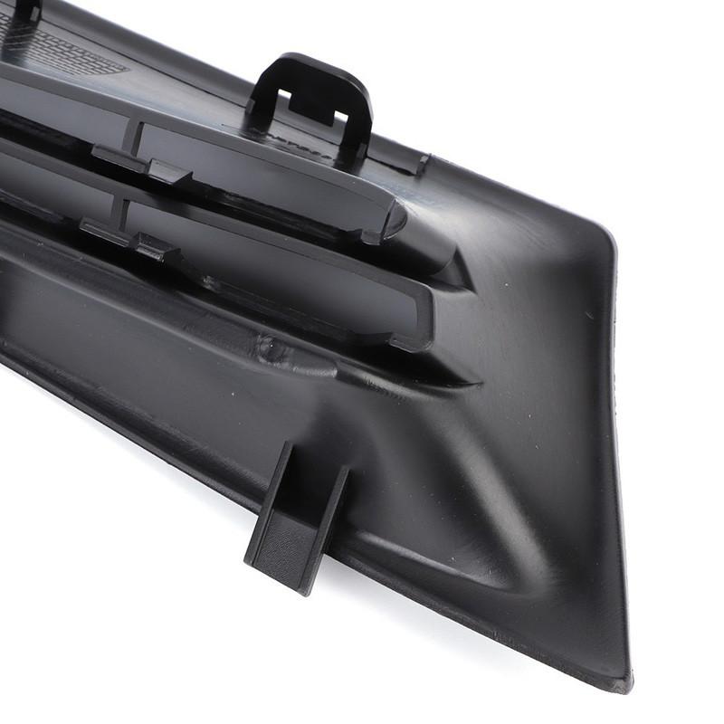 Grille de Pare-chocs Avant de Voiture Pour Renault Clio MK3 2005-2009 Grille Ouverte pour Phares Antibrouillard Prise d'Air Cache de Phare Antibrouillard