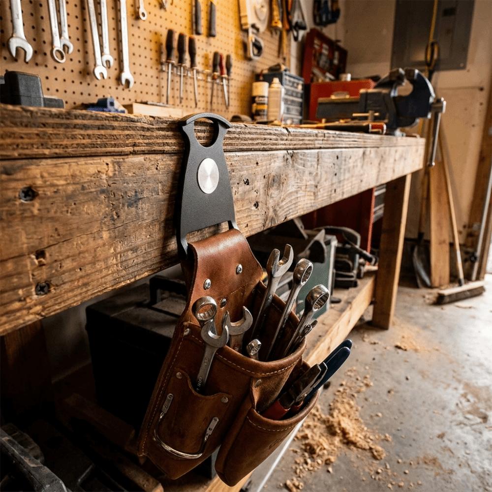 Quick Install Design Rotatable Quick Hang Hook Electrician Waist Belt Pouch Daily Repair Scenarios