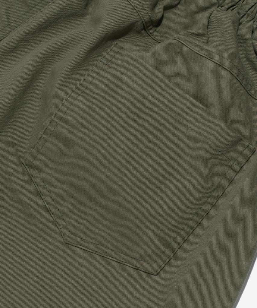 CARGOBROS Washed Cotton Curved Big Cargo Pants (Khaki)