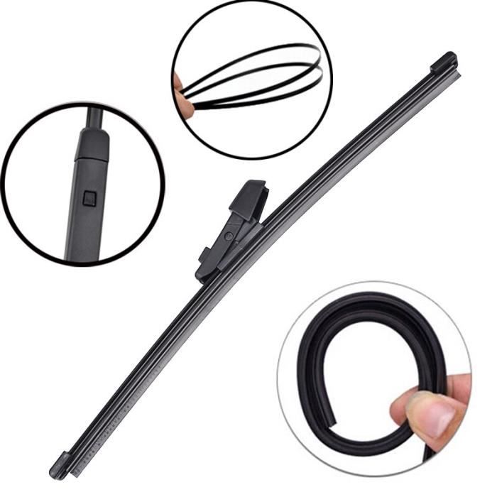 WINDSHIELD WIPER BLADE,--Erick's Rear Windshield Wiper 10 ", Wiper Blade for Skoda Citigo Seat MII 2011 2012 2013