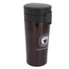 Insulated Coffee Cup Dual Layers Stainless Steel Portable Snap Flip Lid Insulated Coffee Bottle Coffee 380ml